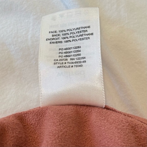 Wilfred Tempest Pant | High-Rise Italian Vinyl Coated Pants in Copper Brown - Picture 10 of 14